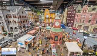 Illustration for article titled Google Used Tiny Cameras to Street View the World’s Largest Model Railway
